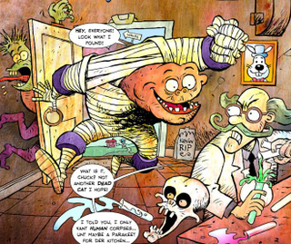This strip was actually released AFTER the comic was canceled, in digital format on Sonic The Comic Online.